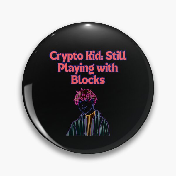 Artikelvorschau, Crypto Kid: Spielt immer noch mit Blöcken entworfen und verkauft von MarieSusan.