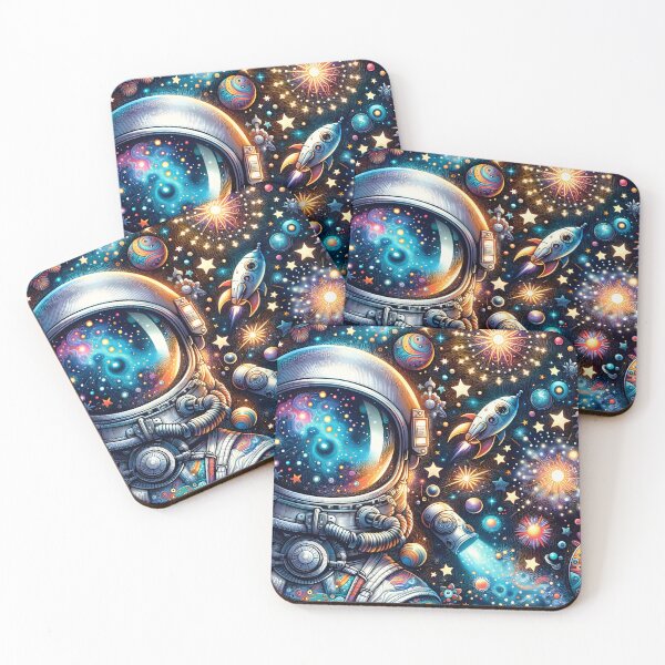 Item preview, Cosmic Astronaut Space Design designed and sold by clipify.