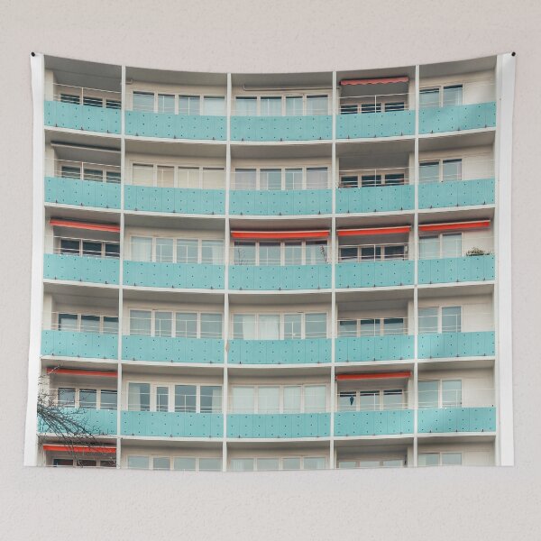 Item preview, the blue balconies 02 designed and sold by graziegranata.