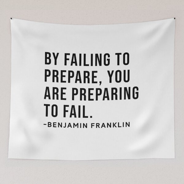Item preview, Benjamin Franklin Quote designed and sold by SoulQuot.