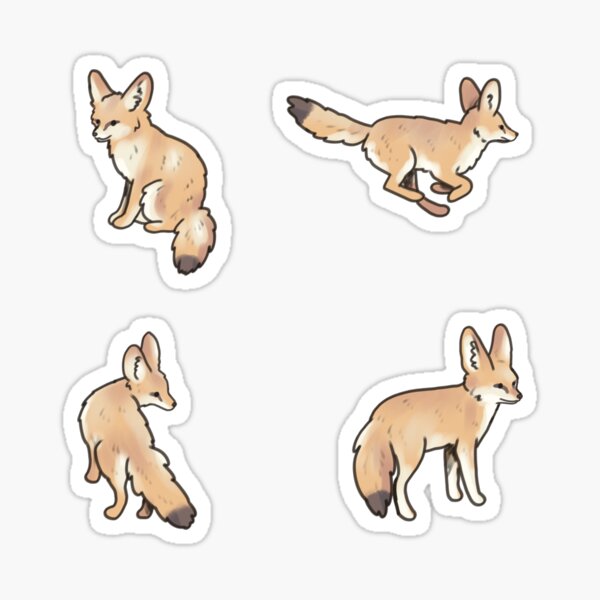 Item preview, Fennec fox pack  designed and sold by Artofmayara.