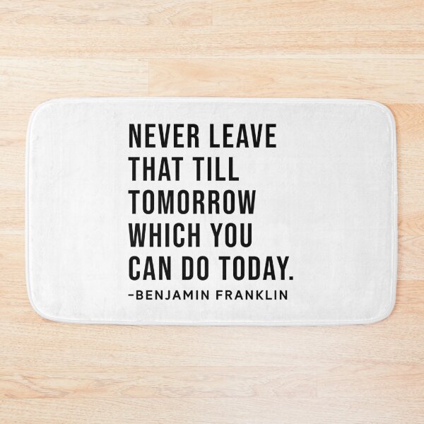 Item preview, Benjamin Franklin Quote designed and sold by SoulQuot.