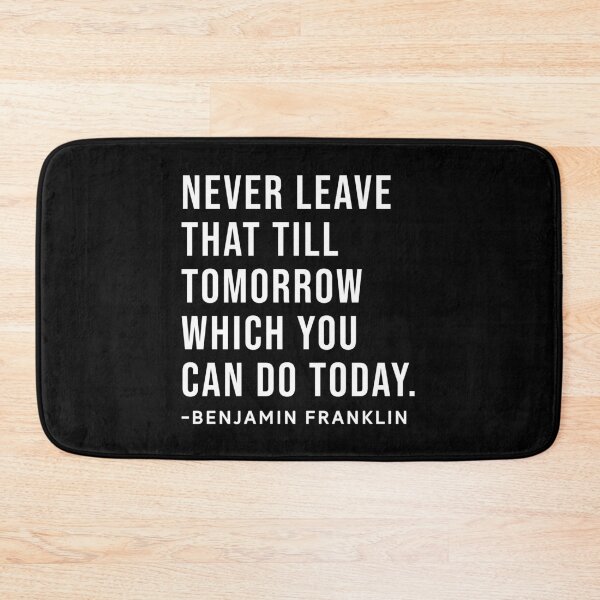 Item preview, Benjamin Franklin Quote designed and sold by SoulQuot.