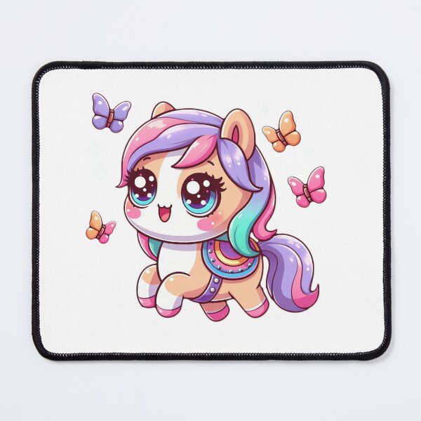 Item preview, Magical Kawaii Rainbow Horse designed and sold by istoriadesign.
