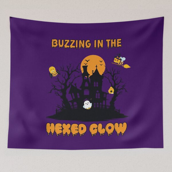Item preview, Bee Spooky - Buzzing In The Hexed Glow designed and sold by GRABAPSHOP.