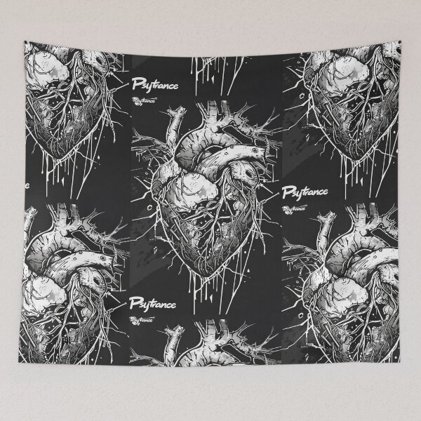 Item preview, Heart of Psytrance in Psychodelic dark style Love designed and sold by Piotrek0001.
