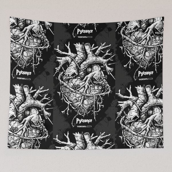 Item preview, Heart of Psytrance in Psychodelic dark style Love designed and sold by Piotrek0001.