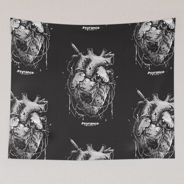 Item preview, Heart of Psytrance in Psychodelic dark style Love designed and sold by Piotrek0001.