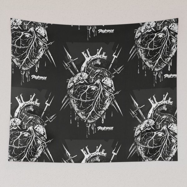 Item preview, Heart of Psytrance in Psychodelic dark style Love designed and sold by Piotrek0001.