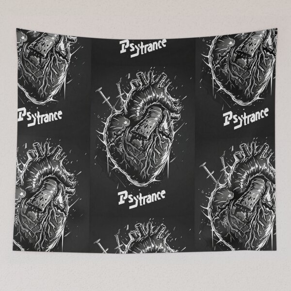 Item preview, Heart of Psytrance in Psychodelic dark style Love designed and sold by Piotrek0001.