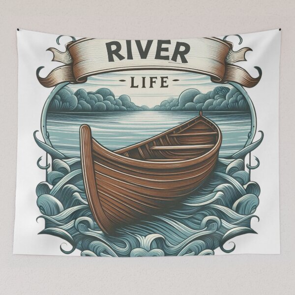 Item preview, River Life designed and sold by deniz kaya.