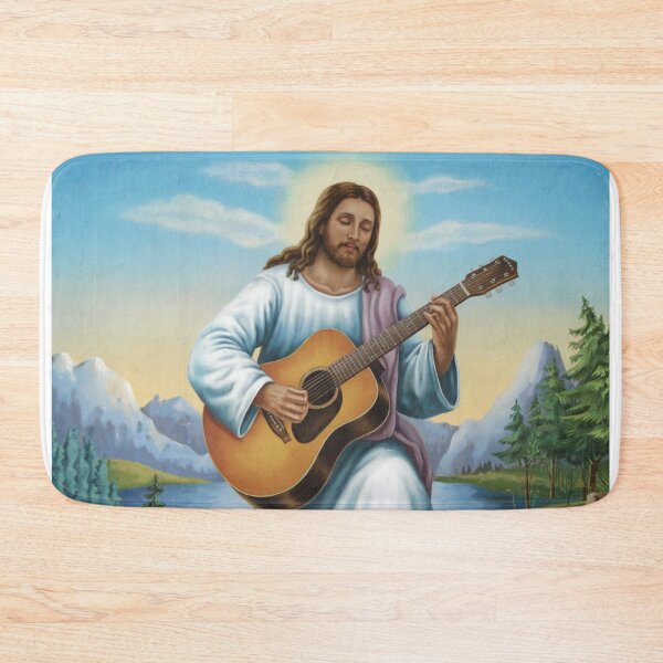 Artikelvorschau, GITARRE JESUS". Jesus-Bassist entworfen und verkauft von Obinne.