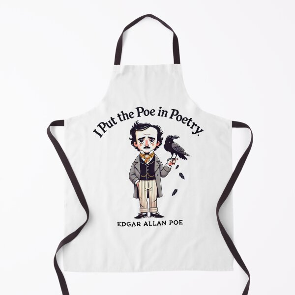 Item preview, I Put The Poe In Poetry - Poets Gift - Funny Edgar Allan Poe designed and sold by Shirt-Face.