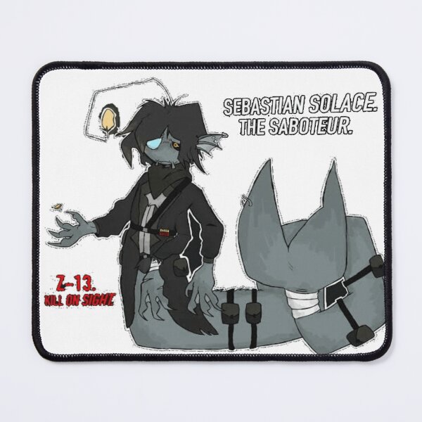 Item preview, sebastian Solace Sticker  designed and sold by dex1one.