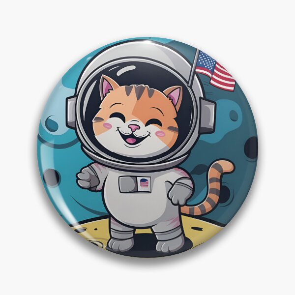 Artikelvorschau, Katzenastronaut entworfen und verkauft von R3FDesign.