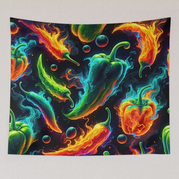 Item preview, Hot Chili Peppers Pattern designed and sold by clipify.