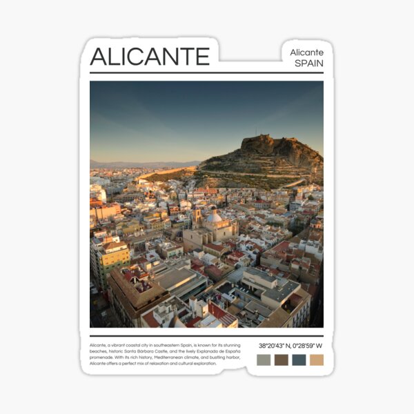 Item preview, Alicante - Spain - Photography designed and sold by StudioRedKoala.