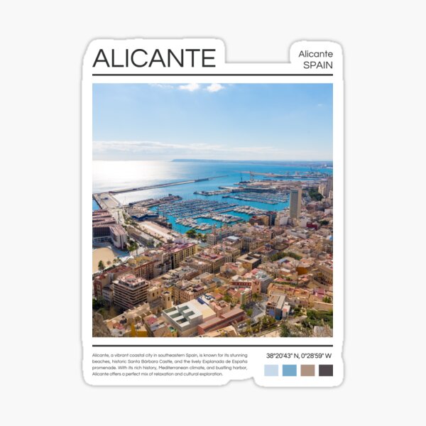 Item preview, Alicante - Spain - Photography designed and sold by StudioRedKoala.