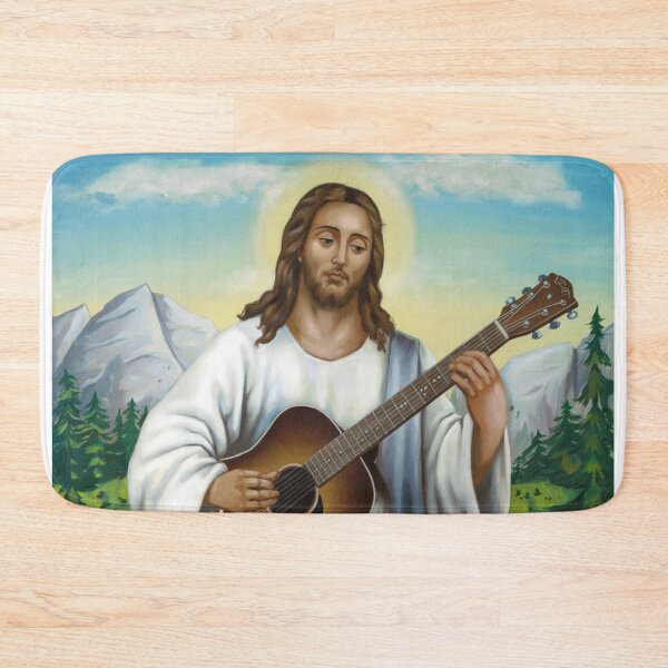 Artikelvorschau, "GITARR JESUS". JESUS ROCKT entworfen und verkauft von Obinne.