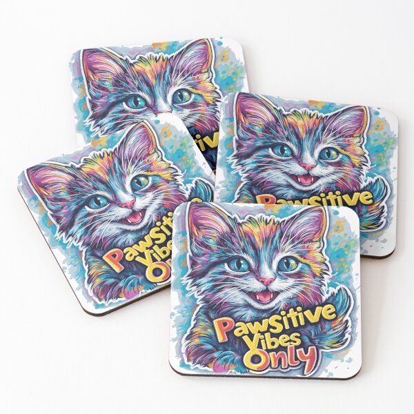 Item preview, Pawsitive Vibes Only designed and sold by Liseri.