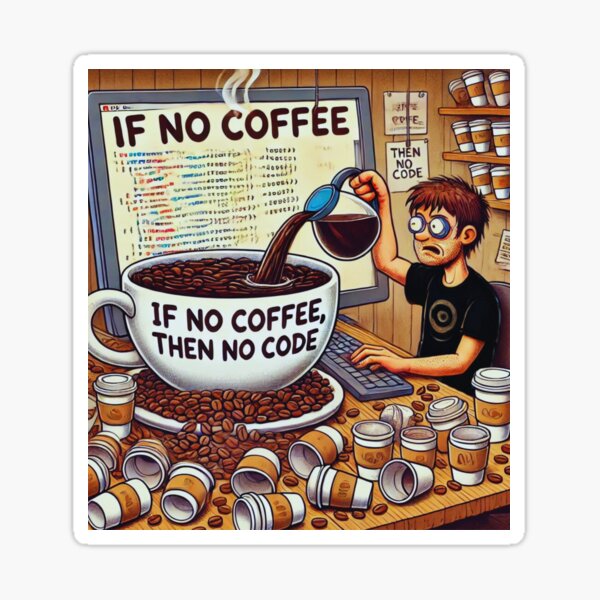 Artikel-Vorschau von Programmierer brauchen mehr Kaffee, designt und verkauft von corazlepszy.