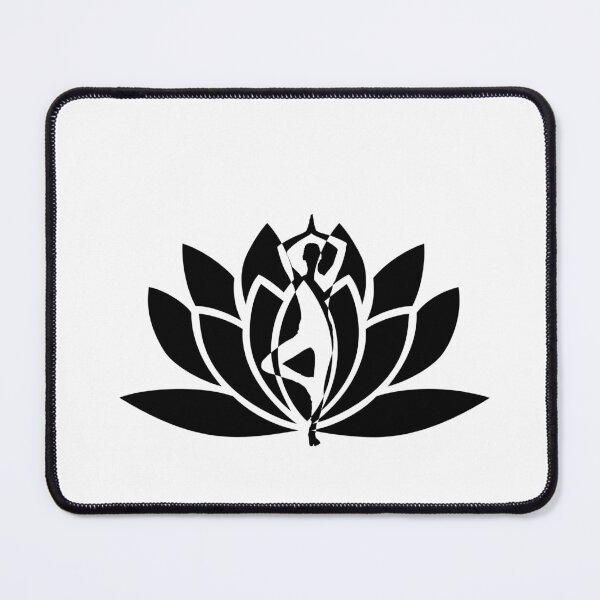 Item preview, Lotus and yoga position designed and sold by Sara Raad.