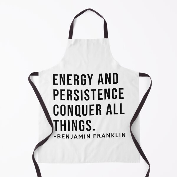 Aperçu de l'œuvre Phrase inspirante de Benjamin Franklin créée et vendue par SoulQuot.