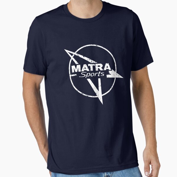 Item preview, Vintage Matra Sports emblem - White worn look print designed and sold by retropetrol.