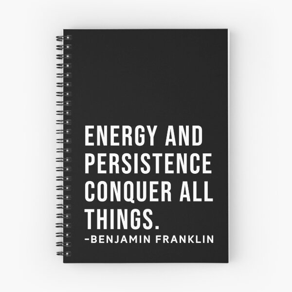 Item preview, Benjamin Franklin Inspirational Phrase designed and sold by SoulQuot.