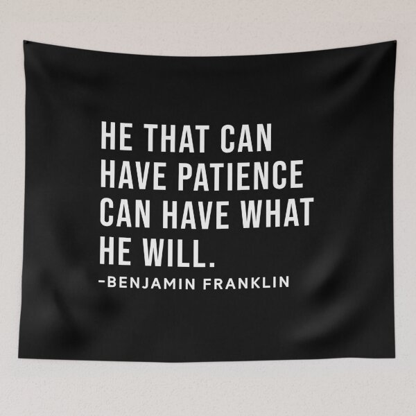 Item preview, Benjamin Franklin Inspirational Phrase designed and sold by SoulQuot.