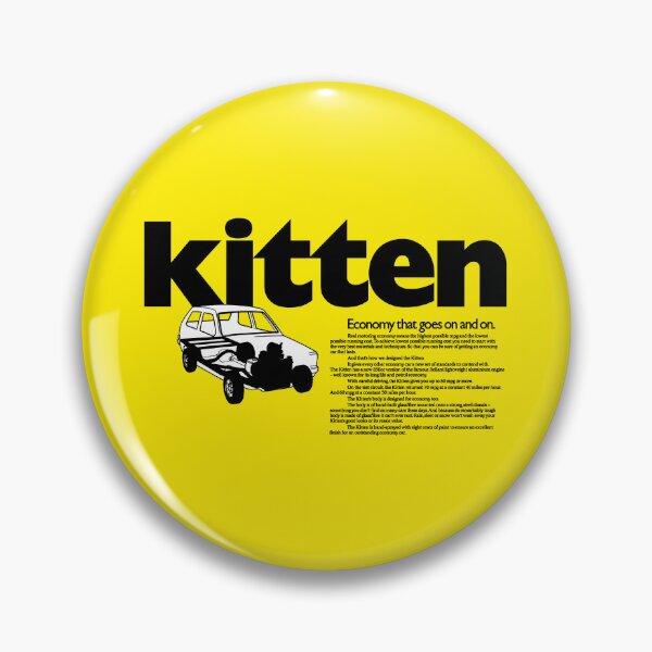 Item preview, RELIANT KITTEN - advert designed and sold by ThrowbackAds.
