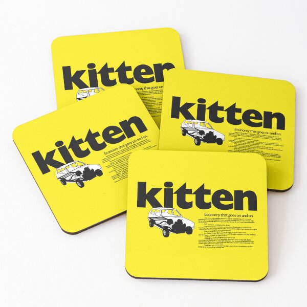 Item preview, RELIANT KITTEN - advert designed and sold by ThrowbackAds.