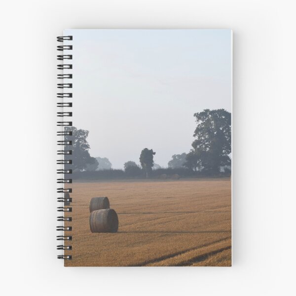Item preview, Fall/ Autumn morning. Harvested field with mist and early morning sun. designed and sold by CatherineMoore4.