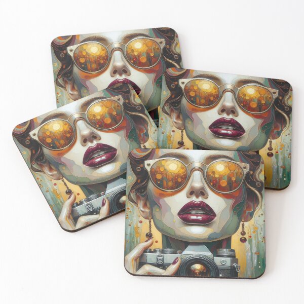 Item preview, a woman with a camera 1 designed and sold by editattire.