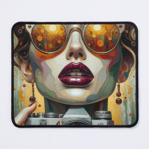 Item preview, a woman with a camera 1 designed and sold by editattire.