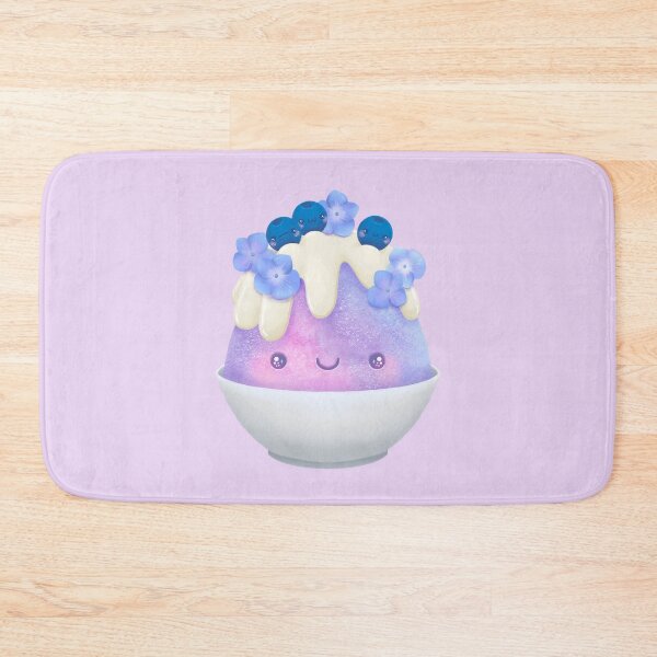 Item preview, Cute Purple Japanese Kakigōri Shaved Ice Dessert designed and sold by SugarMochi.
