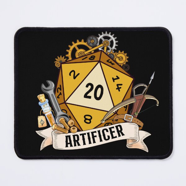Item preview, DND ARTIFICER D20 DICE: Artificer class designed and sold by DungeonAtelier.