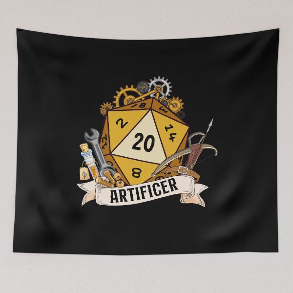 Item preview, DND ARTIFICER D20 DICE: Artificer class designed and sold by DungeonAtelier.