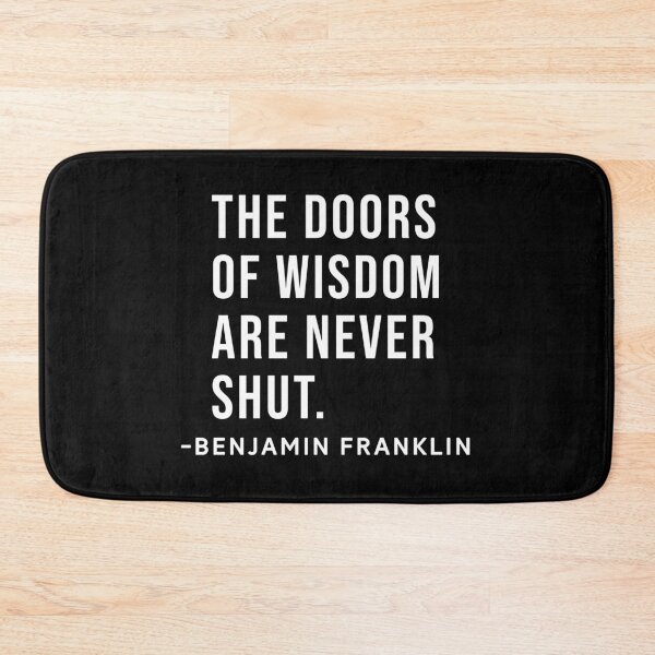 Item preview, Benjamin Franklin Inspirational Phrase designed and sold by SoulQuot.