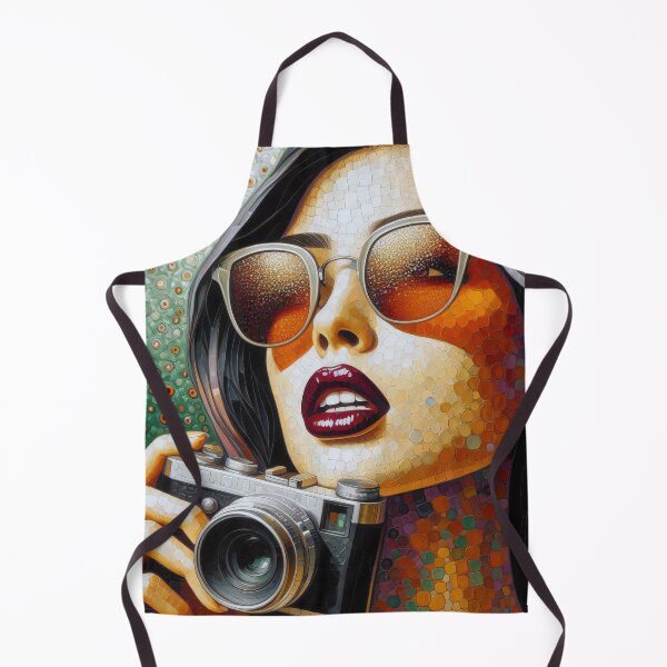 Item preview, a woman with a camera 2 designed and sold by editattire.