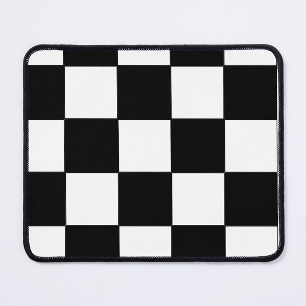 Item preview, Black and White Checkered Pattern designed and sold by Luckylife12.