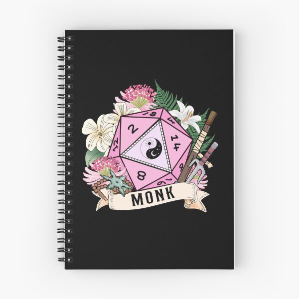 Item preview, DND MONK D20 DICE: Monk class designed and sold by DungeonAtelier.