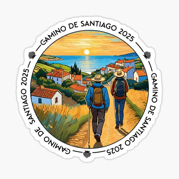 Artikel-Vorschau von CAMINO DE SANTIAGO-SPANIEN-2025, designt und verkauft von designkb.