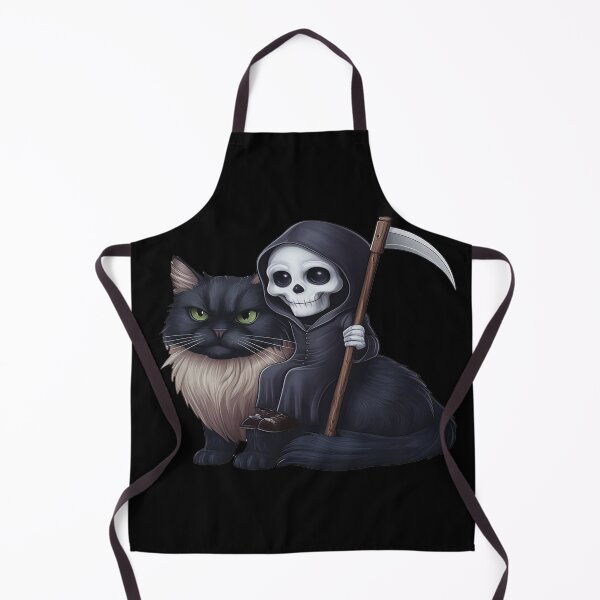 Item preview, Chilling Ride on a Halloween Black Cat designed and sold by Sensepiphoria.