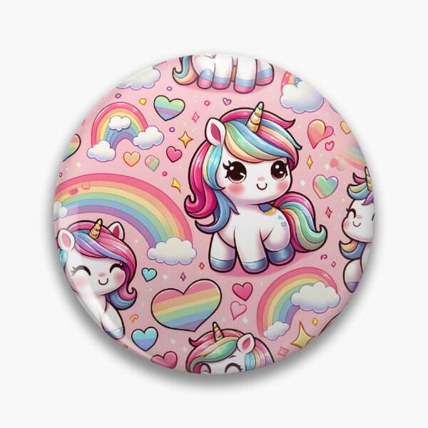 Item preview, Cute Unicorn Pattern designed and sold by clipify.