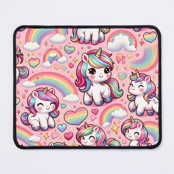 Item preview, Cute Unicorn Pattern designed and sold by clipify.
