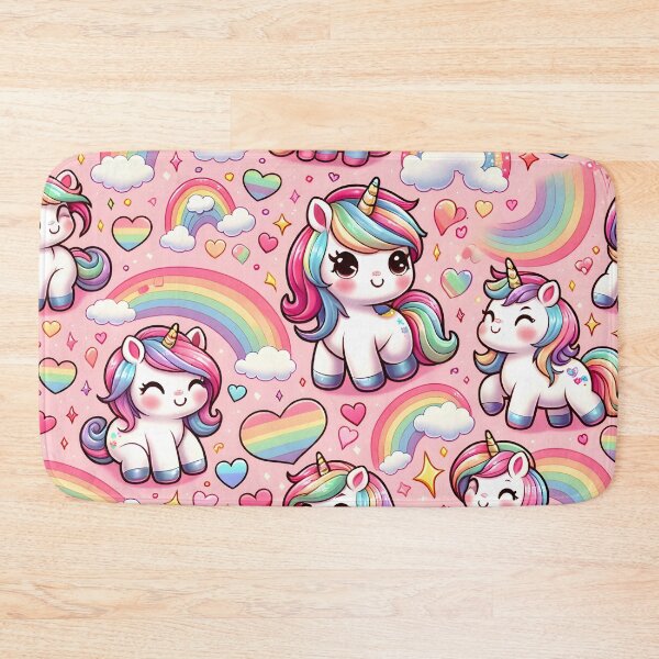 Item preview, Cute Unicorn Pattern designed and sold by clipify.