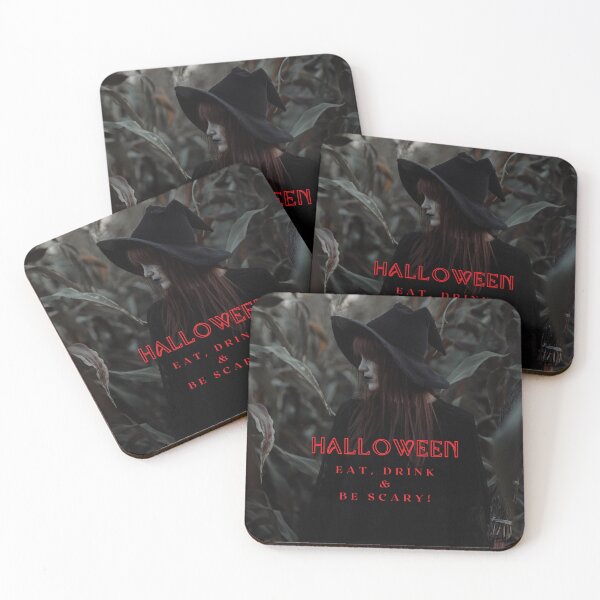 Item preview, Spooky Halloween, Eat Drink & Be Scary designed and sold by ArtPixelHaven.