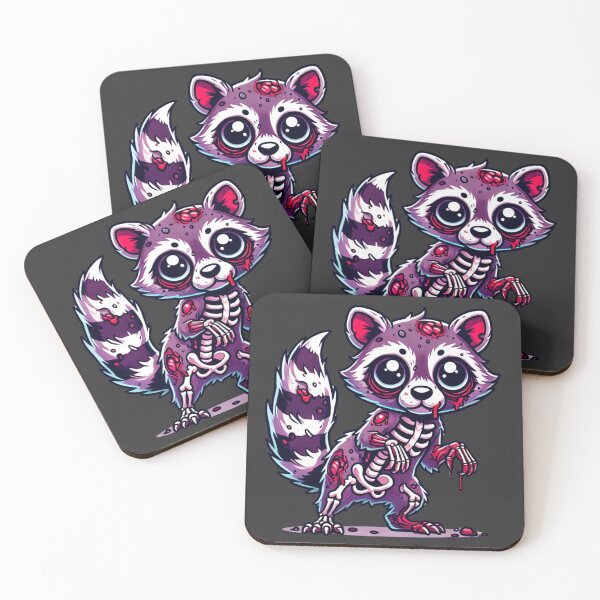 Item preview, Zombie Raccoon Cuteness designed and sold by Design Delinquent.