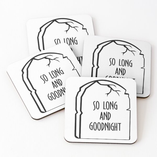 Item preview, SO LONG AND GOODNIGHT (MCR) designed and sold by Zyroshi.
